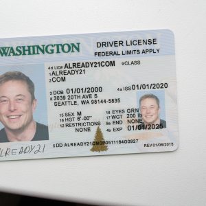 Washington fake id
