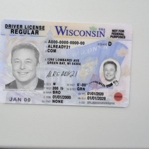 wisconsin fake id